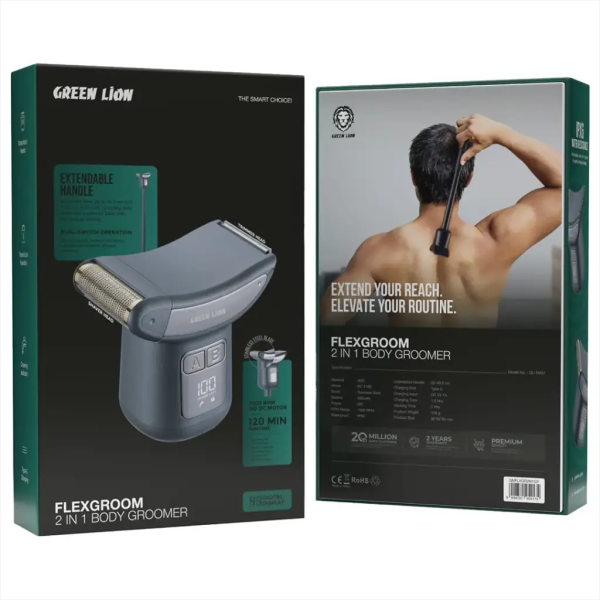 Green Lion Flexgroom 2 in 1 Body Groomer