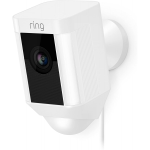 Ring Spotlight Wired Cam - WiFi Smart Home Security Camera 