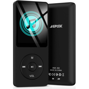 AGPTEK A02 Portable MP3 Player 16GB