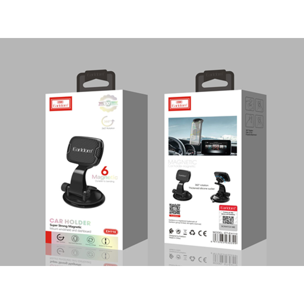 Earldom ET-EH110 Super strong 6 magnetic dashboard car phone mount 