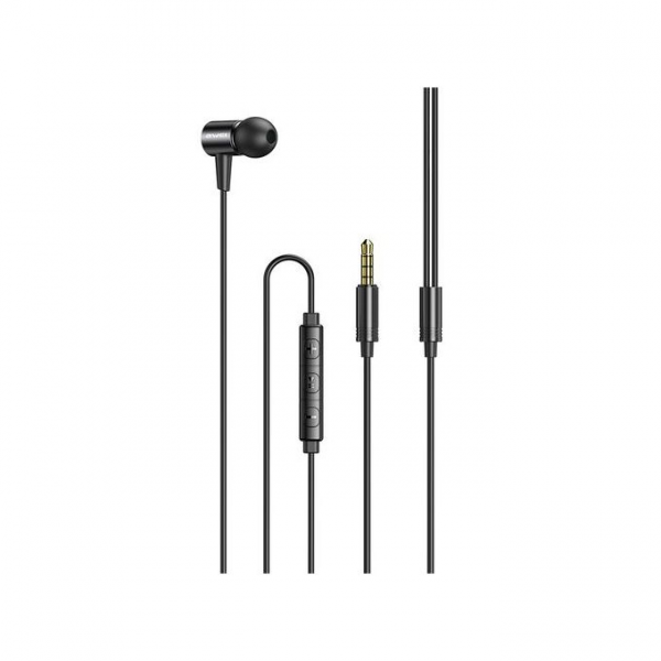 Awei L2 Plug In-Ear Wired Stereo Earphone With Mic Black