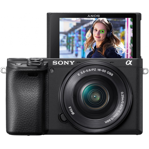 Sony Alpha 6400 Mirrorless Camera with 16-50mm Lens