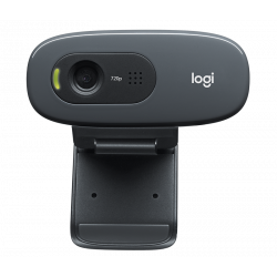 Logitech C270 HD Webcam, 720P Video with Built-in Mic 