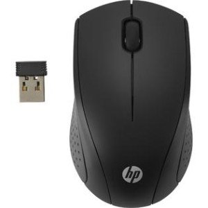 HP  2.4GHz - Wireless Optical Mouse with USB Receiver - Black