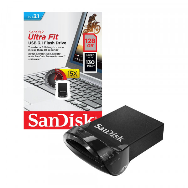 Sandisk Ultra Fit USB 3.0 Flash Drive 128GB
