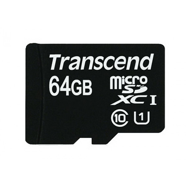 TRANSCEND Memory Card - Micro SD - 64GB