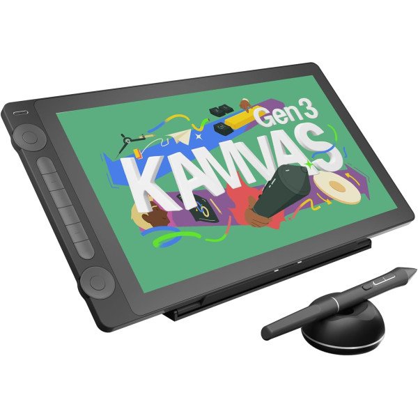 Huion Kamvas 16 (Gen 3) Pen Display Drawing Tablet