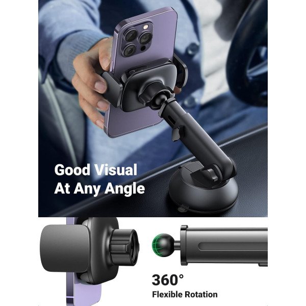 Ugreen Gravity Phone Holder with Suction Cup - LP200