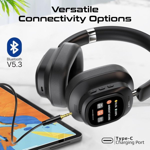 Promate Vutune Hybrid ANC Wireless Headphones