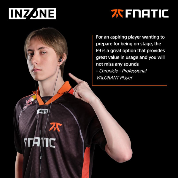 INZONE E9 Wired In-Ear Monitor for Gaming