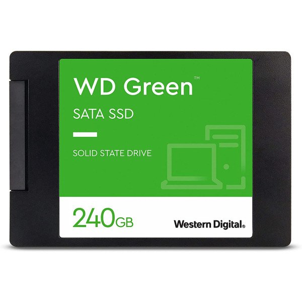 Western Digital 480GB WD Green Internal SSD SATA III 6 Gb/s, 2.5"/7mm, Up to 545 MB/s