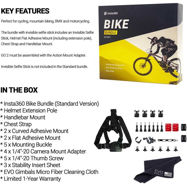 Insta360 Bike Bundle - Standard Version