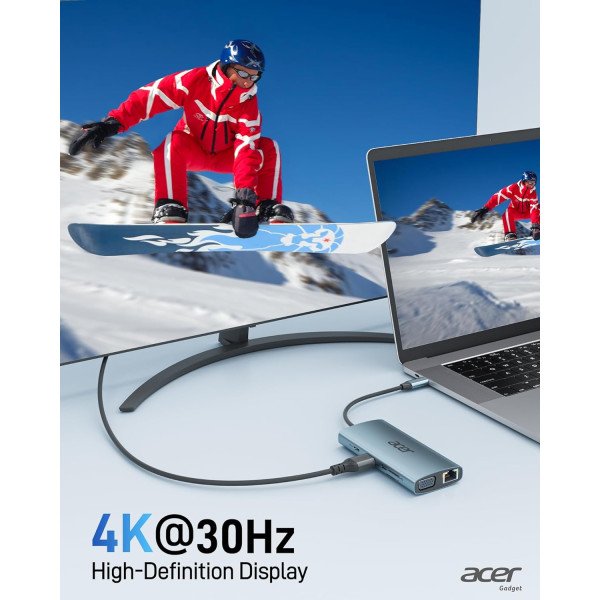 Acer 9-in-1 Multi-Port USB-C Hub