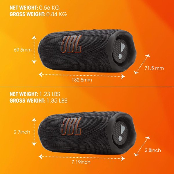 JBL Flip 7 Portable Waterproof Bluetooth Speaker