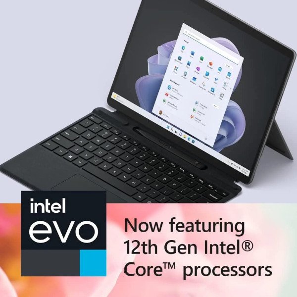 Microsoft Surface Pro 9 Intel Evo Core i5-1235U 8GB RAM 256GB SSD