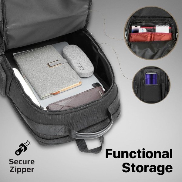 Promate ElitePack-Pro 15.6-Inch Heavy Duty Laptop Bag