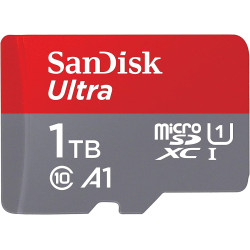 SanDisk 1TB Ultra UHS I MicroSD Card 150MB/s R