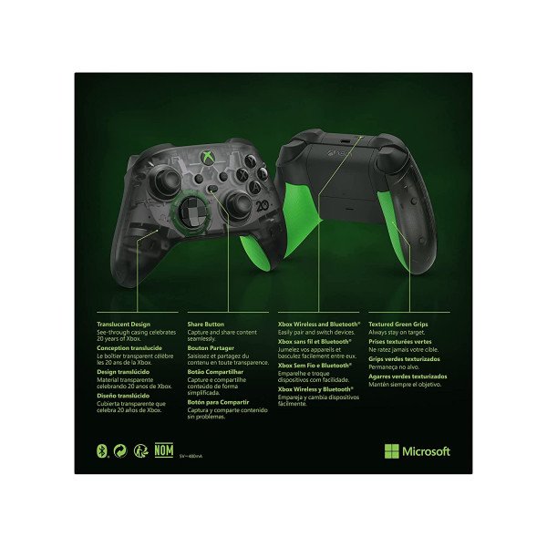 Microsoft Xbox Wireless Controller: 20th Anniversary Special Edition