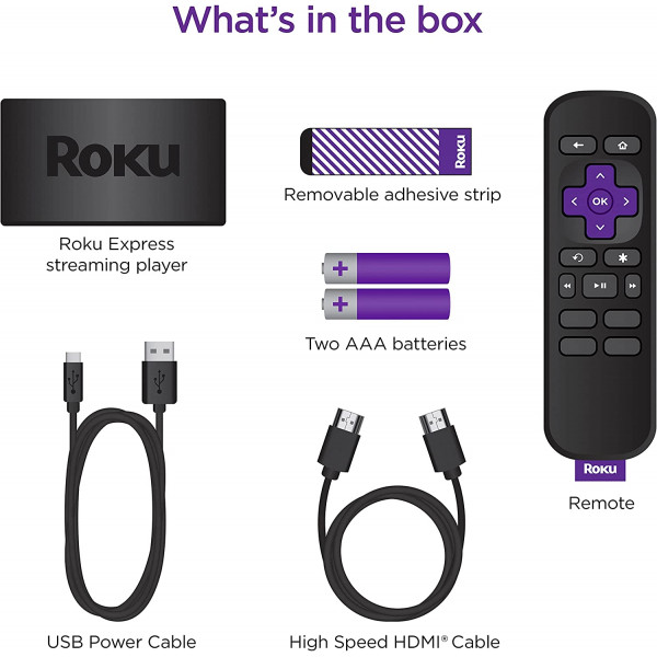 Roku Express HD Streaming Device - 2022