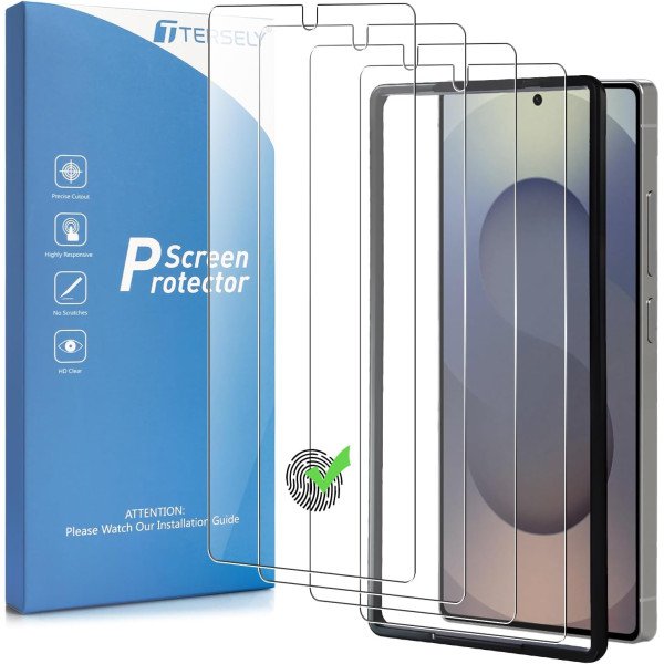 T Tersely Screen Protector for Samsung Galaxy S25 Ultra - 4 Pack