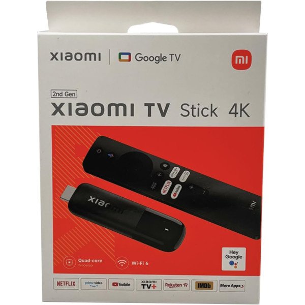 Xiaomi TV Stick 4K 2nd Gen Streaming Media Player