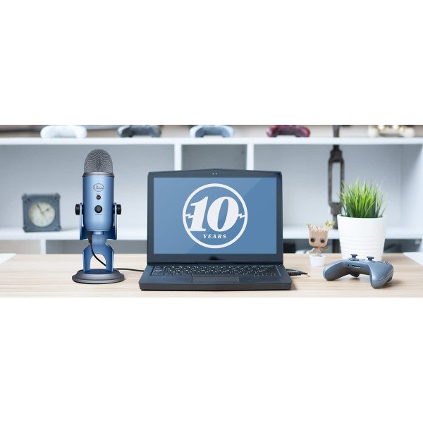 Blue Yeti Premium Multi-pattern Usb Microphone 10th Anniversary Edition