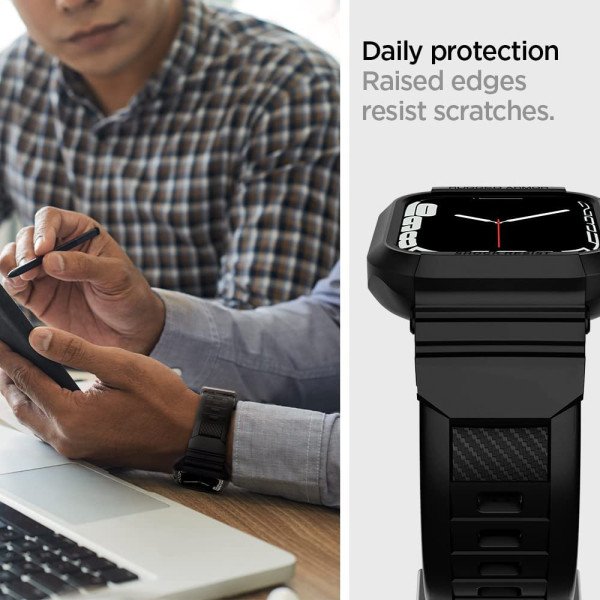 Spigen Rugged Armor Pro Case for Apple Watch Series (45mm/44mm)