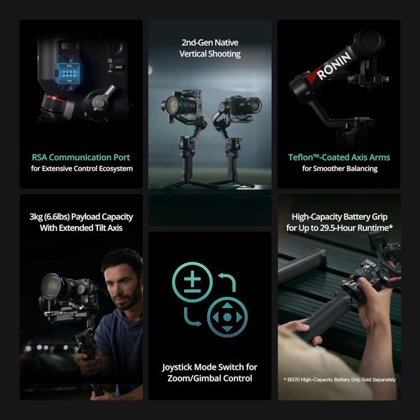 DJI RS 4 Combo Gimbal Stabilizer