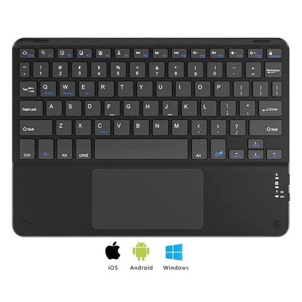 Nokia T20 Bluetooth Keyboard Cover Case with Touchpad 