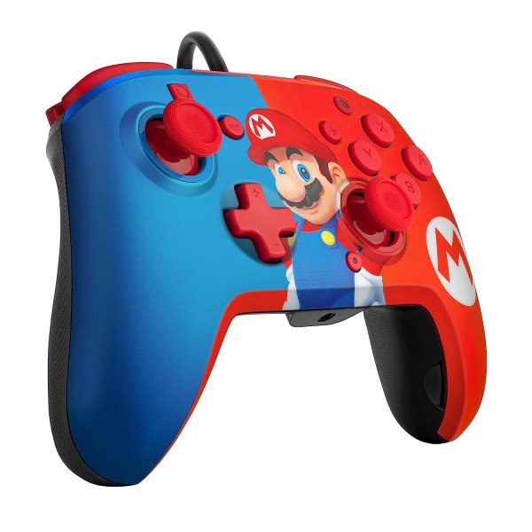 PDP Mario Rematch Wired Controller for Nintendo Switch