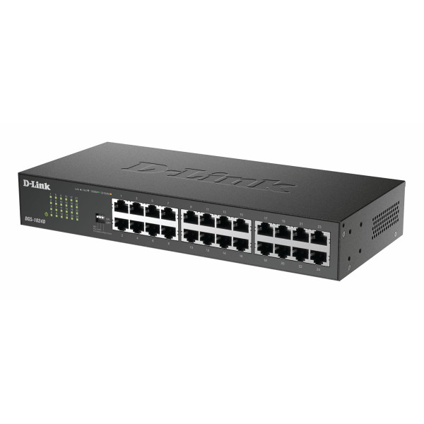 D-Link DGS-1024D 24-Port Gigabit Unmanaged Desktop Switch