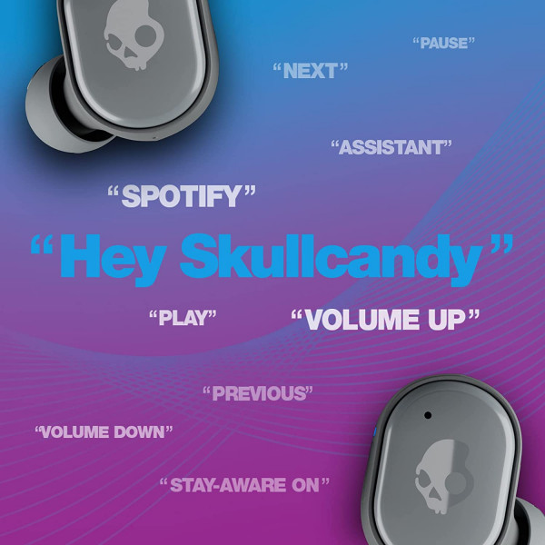 Skullcandy Grind True Wireless In-Ear Earbuds - Chill Grey 