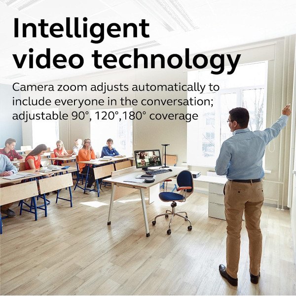 Jabra PanaCast 180° Panoramic 4K UHD Conferencing Camera