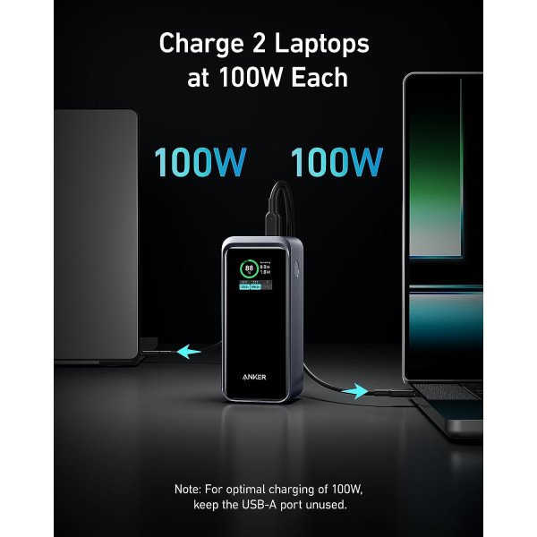 Anker Prime 20,000mAh Power Bank 200W