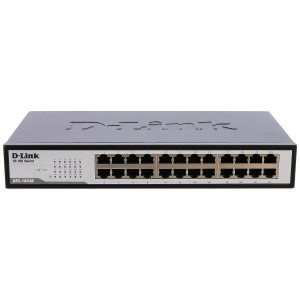 D-Link DES-1024D 24-Port Fast Ethernet Unmanaged Desktop Switch