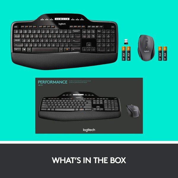 Logitech MK710 Performance Wireless Keyboard and Mouse Combo