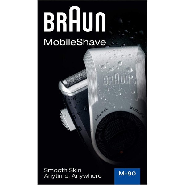 Braun MobileShave M-90 Electric Travel Shaver