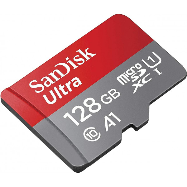SanDisk 128GB Ultra microSDXC UHS-I Card A1 Class 10 120MB/s 