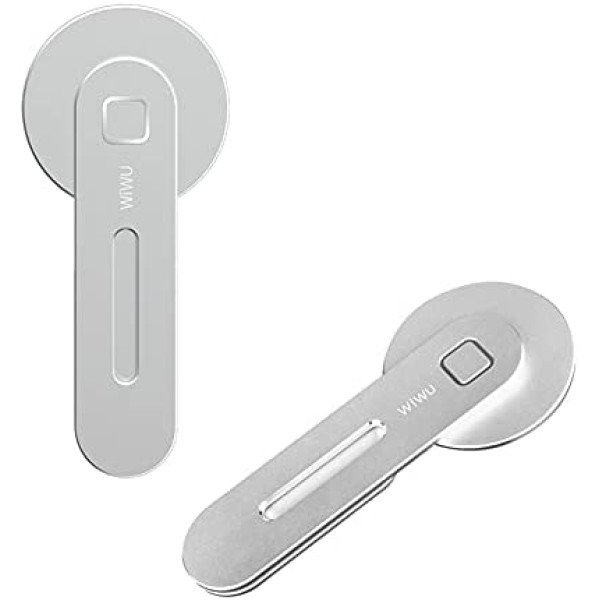 WIWU ZM306 Laptop Extender Magnetic Phone Bracket - Silver