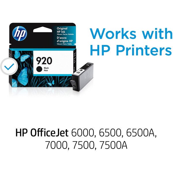 HP 920  Original Black Ink Cartridge