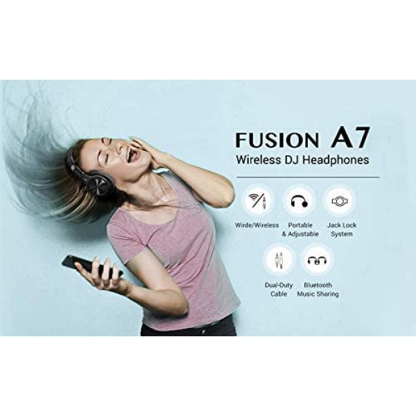 OneOdio A70 Fusion Bluetooth Over Ear Studio DJ Headphones