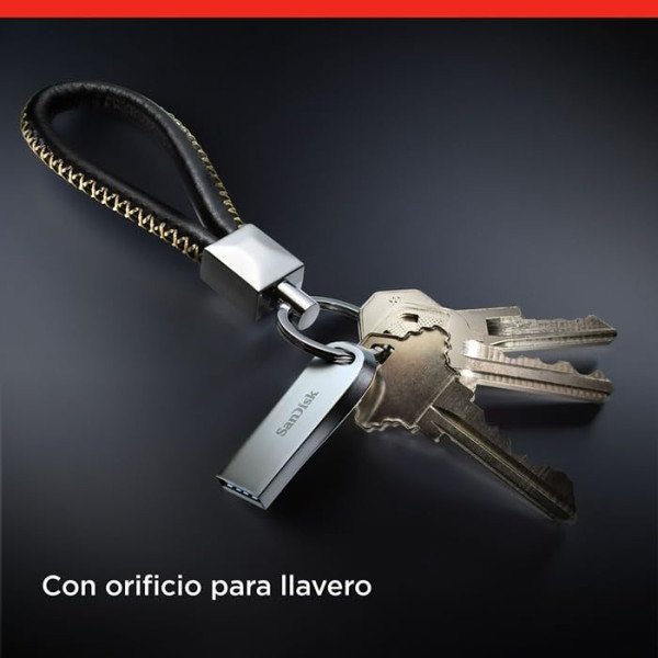 SanDisk Ultra Luxe USB 3.2 Gen 1 Flash Drive - 256GB