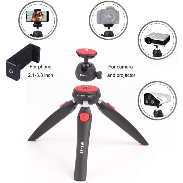 Jmary MT-35 Convenient Telescopic Mini Tripod