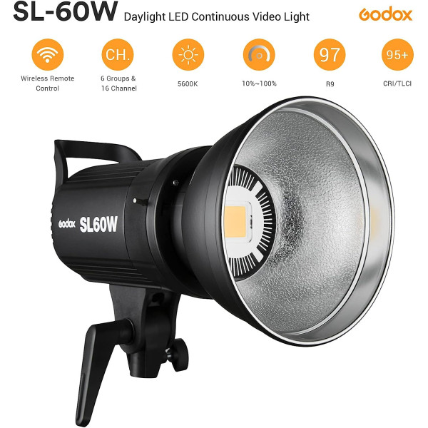 GODOX SL-60W Bowens Mount Led Continuous Video Light