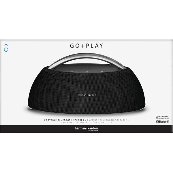 Harman Kardon Go+ Plus Play Portable Bluetooth Speaker - Black 