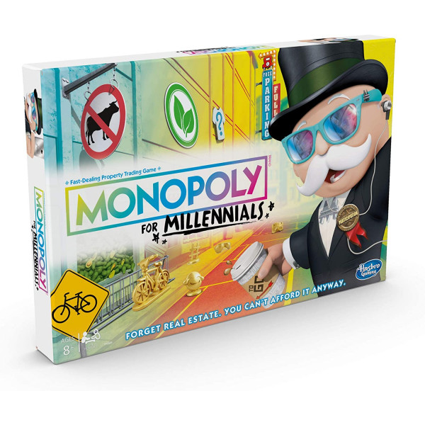 Hasbro Gaming Monopoly for Millennials Board Game