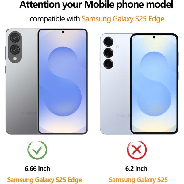 T Tersely Screen Protector for Samsung S25 Edge - 4 Pack