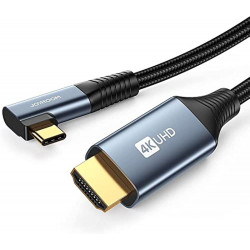 Joyroom SY-20C1 Type-C to HDMI 4K Cable Elbow Design 2M 