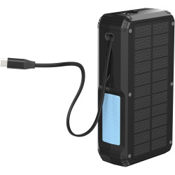 Powerology 27000mAh Solar Wireless Charging Power Bank 