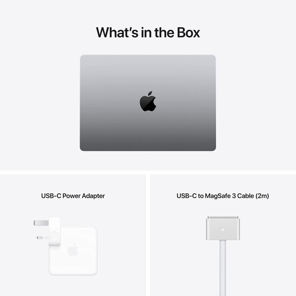 Apple MacBook Pro 14, 2021 1TB SSD 16 GB RAM Space Gray M1 Pro 14.2″ MKGQ3